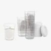 10 Pots De Conservation 200 Ml SUAVINEX Blanc - Suavinex