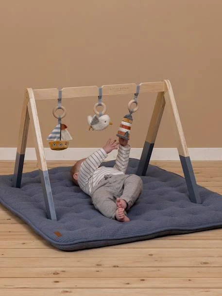 Arche En Bois D'Éveil Mouette Sailors Bay - LITTLE DUTCH Bleu Grisé - Little Dutch 1 Arche En Bois D'Éveil Mouette Sailors Bay - LITTLE DUTCH Bleu Grisé - Little Dutch