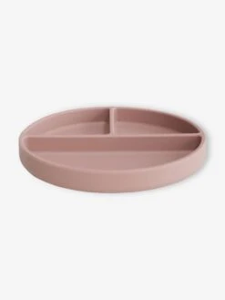 Assiette Compartimentée MUSHIE En Silicone Beige - Mushie -Vertbaudet Soldes Magasin assiette compartimentee mushie en silicone 4