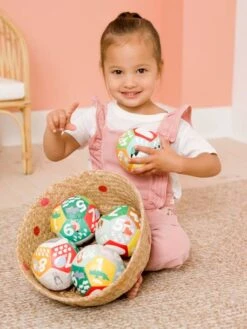 Balle éducative Jungle - BABYTOLOVE Multicolore - Baby To Love -Vertbaudet Soldes Magasin balle educative jungle babytolove 1