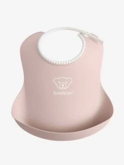 Bavoir Avec Récupérateur BABYBJORN Rose Pastel - Baby Bjorn -Vertbaudet Soldes Magasin bavoir avec recuperateur babybjorn 3