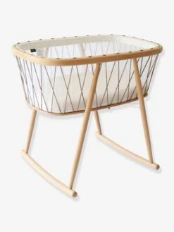 Berceau Kumi CHARLIE CRANE Marron Clair (hazelnut) - Charlie Crane -Vertbaudet Soldes Magasin berceau kumi charlie crane 5