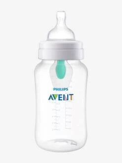 Biberon 330 Ml Philips AVENT Anti-colic Avec Valve AirFree Transparent - Philips Avent -Vertbaudet Soldes Magasin biberon 330 ml philips avent anti colic avec valve airfree 3