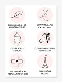 Biberon BibRond 330 Ml ELHEE Bleu Grisé (blue Grey) - Elhee -Vertbaudet Soldes Magasin biberon bibrond 330 ml elhee 4