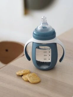 Biberon/tasse D'apprentissage 2 En 1 BEABA En Verre (210 Ml) Rose - Beaba -Vertbaudet Soldes Magasin biberontasse dapprentissage 2 en 1 beaba en verre 210 ml 2