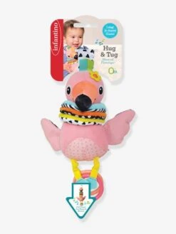 Boîte à Musique Flamand Rose INFANTINO Rose - Infantino -Vertbaudet Soldes Magasin boite a musique flamand rose infantino 1