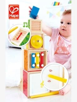Boîtes Gigognes Musicales HAPE Rouge - Hape -Vertbaudet Soldes Magasin boites gigognes musicales hape 5