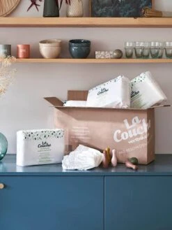 Box De 6 Paquets De 35 Couches T2 (de 3 à 6 Kgs) VERTBAUDET Blanc - Vertbaudet