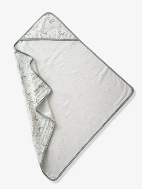 Cape De Bain Bébé En éponge Et Gaze De Coton SOUS L'OCÉAN Blanc - Vertbaudet 6 Cape De Bain Bébé En éponge Et Gaze De Coton SOUS L'OCÉAN Blanc - Vertbaudet – Image 6
