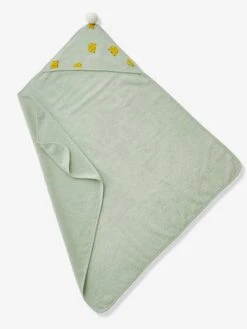 Cape De Bain Panda Jaune Curry - Vertbaudet -Vertbaudet Soldes Magasin cape de bain panda 5