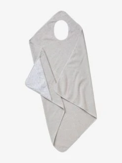 Cape De Bain Parent/bébé Gris Clair - Vertbaudet -Vertbaudet Soldes Magasin cape de bain parentbebe 2