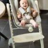 Chaise évolutive + Tablette Newborn Evosit CHILDHOME écru - Childhome