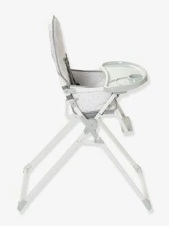 Chaise Haute Easyseat Blanc Clair Imprime - Vertbaudet -Vertbaudet Soldes Magasin chaise haute easyseat 2