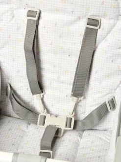 Chaise Haute Easyseat Blanc Clair Imprime - Vertbaudet -Vertbaudet Soldes Magasin chaise haute easyseat 4