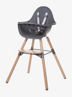 Chaise Haute Evolu 2 + Arceau CHILDHOME Naturel Blanc - Childhome -Vertbaudet Soldes Magasin chaise haute evolu 2 arceau childhome 10