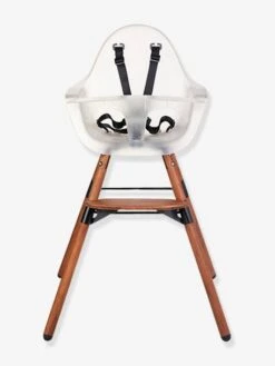 Chaise Haute Evolu 2 + Arceau CHILDHOME Transparent Naturel - Childhome -Vertbaudet Soldes Magasin chaise haute evolu 2 arceau childhome 3