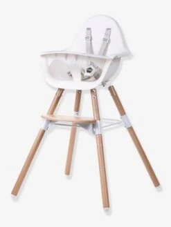 Chaise Haute Evolu 2 CHILDHOME + Coussin Néoprène Anthracite/gris - Childhome -Vertbaudet Soldes Magasin chaise haute evolu 2 childhome coussin neoprene 4