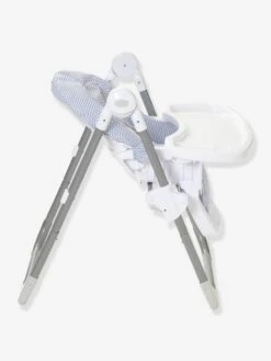 Chaise Haute EvoluSeat Chevrons Bleu - Vertbaudet -Vertbaudet Soldes Magasin chaise haute evoluseat 2