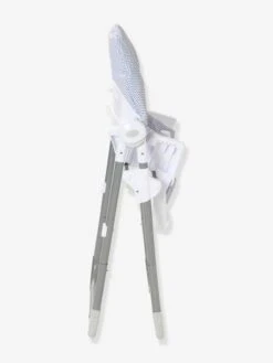 Chaise Haute EvoluSeat Chevrons Bleu - Vertbaudet -Vertbaudet Soldes Magasin chaise haute evoluseat 4