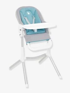 Chaise Haute Slick 2 En 1 BABYMOOV Blanc Bleu Gris - Babymoov -Vertbaudet Soldes Magasin chaise haute slick 2 en 1 babymoov 5