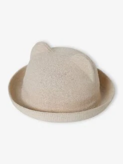 Chapeau Forme Chat Bébé Fille Sable - Vertbaudet -Vertbaudet Soldes Magasin chapeau forme chat bebe fille 4