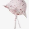 Chapeau Imprimé Bébé Fille Rose Pâle - Vertbaudet
