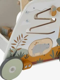 Chariot De Marche Multi-activités Tanzanie En Bois FSC® Vert - Vertbaudet -Vertbaudet Soldes Magasin chariot de marche multi activites tanzanie en bois fsc 4