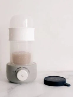 Chauffe-biberon Et Stérilisateur BEABA Baby Milk Second Gris/blanc - Beaba -Vertbaudet Soldes Magasin chauffe biberon et sterilisateur beaba baby milk second 2