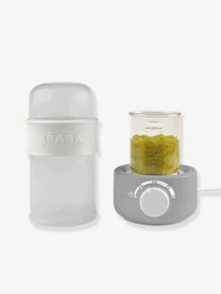 Chauffe-biberon Et Stérilisateur BEABA Baby Milk Second Gris/blanc - Beaba -Vertbaudet Soldes Magasin chauffe biberon et sterilisateur beaba baby milk second 5