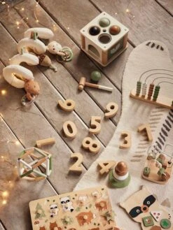 Coffret 3 Jeux D'éveil GREEN FOREST En Bois FSC® Multicolore - Vertbaudet -Vertbaudet Soldes Magasin coffret 3 jeux deveil green forest en bois fsc 4