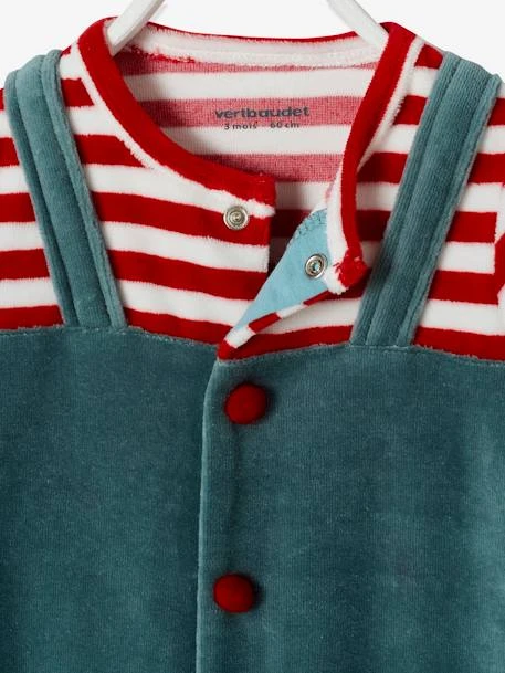 Coffret Cadeau De Noël Bébé Dors-bien En Velours + Bavoir Vert Sapin - Vertbaudet 5 Coffret Cadeau De Noël Bébé Dors-bien En Velours + Bavoir Vert Sapin - Vertbaudet – Image 5