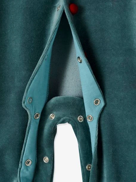 Coffret Cadeau De Noël Bébé Dors-bien En Velours + Bavoir Vert Sapin - Vertbaudet 6 Coffret Cadeau De Noël Bébé Dors-bien En Velours + Bavoir Vert Sapin - Vertbaudet – Image 6