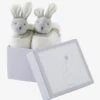 Coffret Chaussons Lapinou. Beige - Vertbaudet
