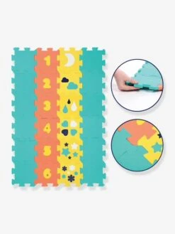 Coffret D'activités Tapis Quille Et Formes LUDI Multicolore - Ludi -Vertbaudet Soldes Magasin coffret dactivites tapis quille et formes ludi 2