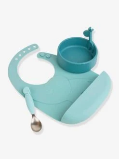 Coffret Premier Repas 3 Pièces DONE BY DEER Peekaboo Deer Friends En Silicone Bleu - Done By Deer -Vertbaudet Soldes Magasin coffret premier repas 3 pieces done by deer peekaboo deer friends en silicone 2