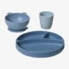 Coffret Repas En Silicone Set Baby Blue - Vertbaudet