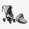 Combiné JANE Crosswalk + Nacelle Auto Matrix Light 2 Collection 2022 Noir (cold Black) - Jane