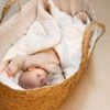 Couffin Bébé CHILDHOME Moise Jonc De Mer Naturel/écru - Childhome