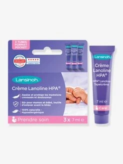 Crème D’allaitement HPA Lanoline LANSINOH, 3 Tubes De 7 Ml Blanc - Lansinoh -Vertbaudet Soldes Magasin creme dallaitement hpa lanoline lansinoh 3 tubes de 7 ml 2