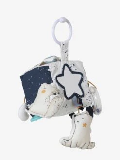 Cube D'activités à Suspendre CÉLESTE Bleu - Vertbaudet -Vertbaudet Soldes Magasin cube dactivites a suspendre celeste 5