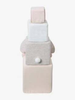 Cubes En Tissu GRENIER Beige - Vertbaudet -Vertbaudet Soldes Magasin cubes en tissu grenier 4