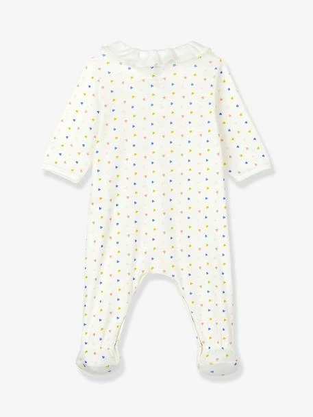 Dors-bien Bébé En Coton Bio PETIT BATEAU Blanc Imprimé - Petit Bateau 2 Dors-bien Bébé En Coton Bio PETIT BATEAU Blanc Imprimé - Petit Bateau – Image 2