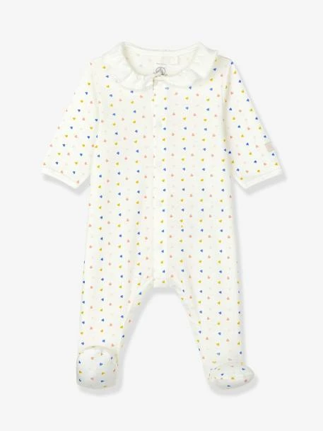 Dors-bien Bébé En Coton Bio PETIT BATEAU Blanc Imprimé - Petit Bateau 1 Dors-bien Bébé En Coton Bio PETIT BATEAU Blanc Imprimé - Petit Bateau