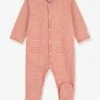 Dors-bien Bébé Milleraies En Coton Bio PETIT BATEAU Rose - Petit Bateau