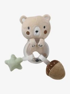 Doudou Carré + Hochet GREEN FOREST Multicolore - Vertbaudet -Vertbaudet Soldes Magasin doudou carre hochet green forest 5