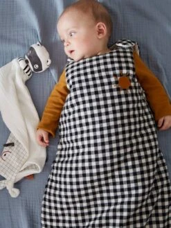 Doudou Carré MES PETITS JOUETS Multicolore - Vertbaudet -Vertbaudet Soldes Magasin doudou carre mes petits jouets 2