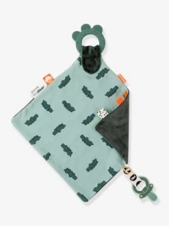 Doudou Plat Attache Sucette - DONE BY DEER Moutarde - Done By Deer -Vertbaudet Soldes Magasin doudou plat attache sucette done by deer 5