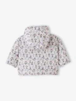 Doudoune Bébé Réversible Rose Grisé - Vertbaudet -Vertbaudet Soldes Magasin doudoune bebe reversible 2