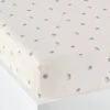 Drap-housse Bébé Bio Collection LOVELY NATURE Ivoire - Vertbaudet