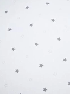 Drap-housse Bébé PLUIE D'ETOILES Blanc / étoiles - Vertbaudet -Vertbaudet Soldes Magasin drap housse bebe pluie detoiles 3